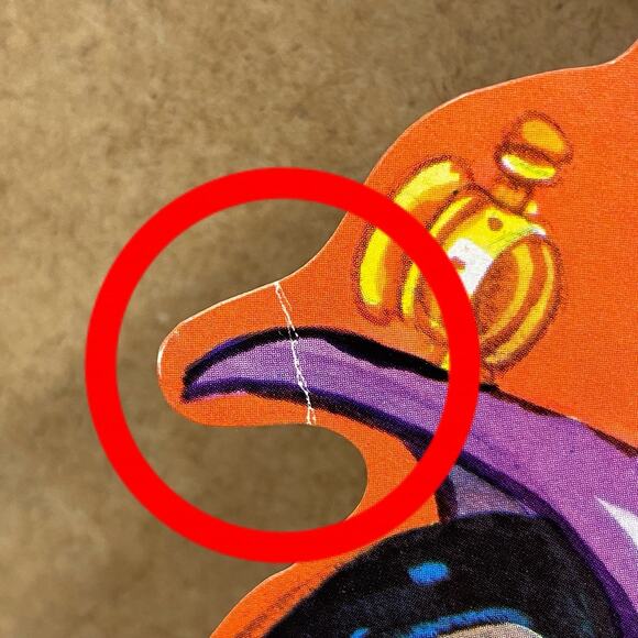 Vtg Halloween 4 Die Cuts Kirk Pumpkin Man, Skeleton, Witch, Cat On Grave 1980s - Picture 11 of 15